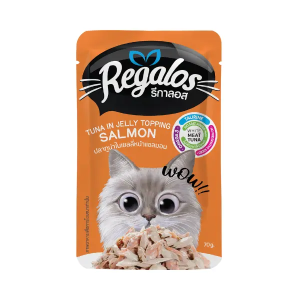 [PP0038R] Regalos Tuna In Jelly Topping Salmon