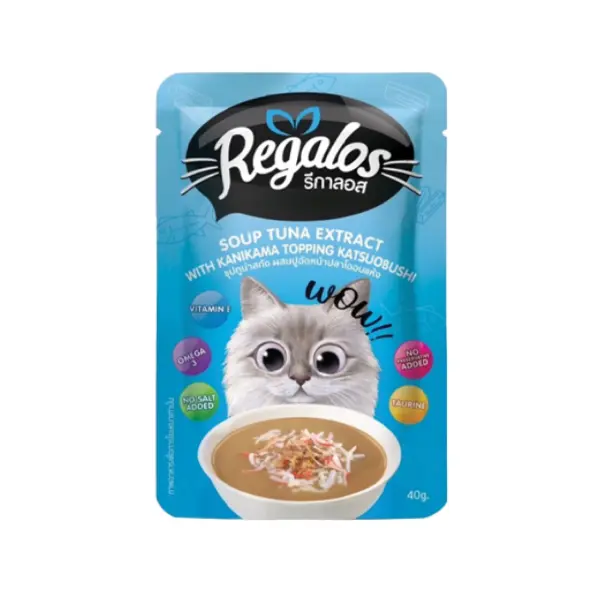 [PP061QR] Regalos Tuna Extract With Kanikama Topping Katsuobushi Soup